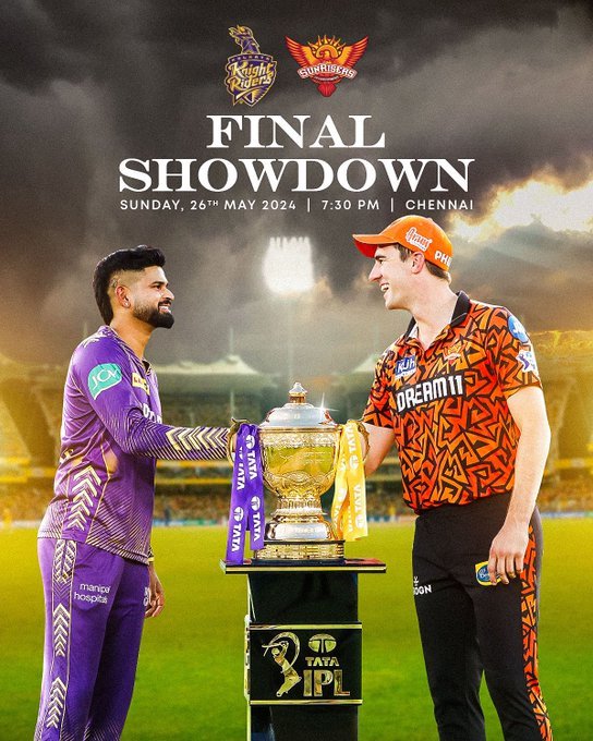 IPL Final 2024 - KKR vs SRH